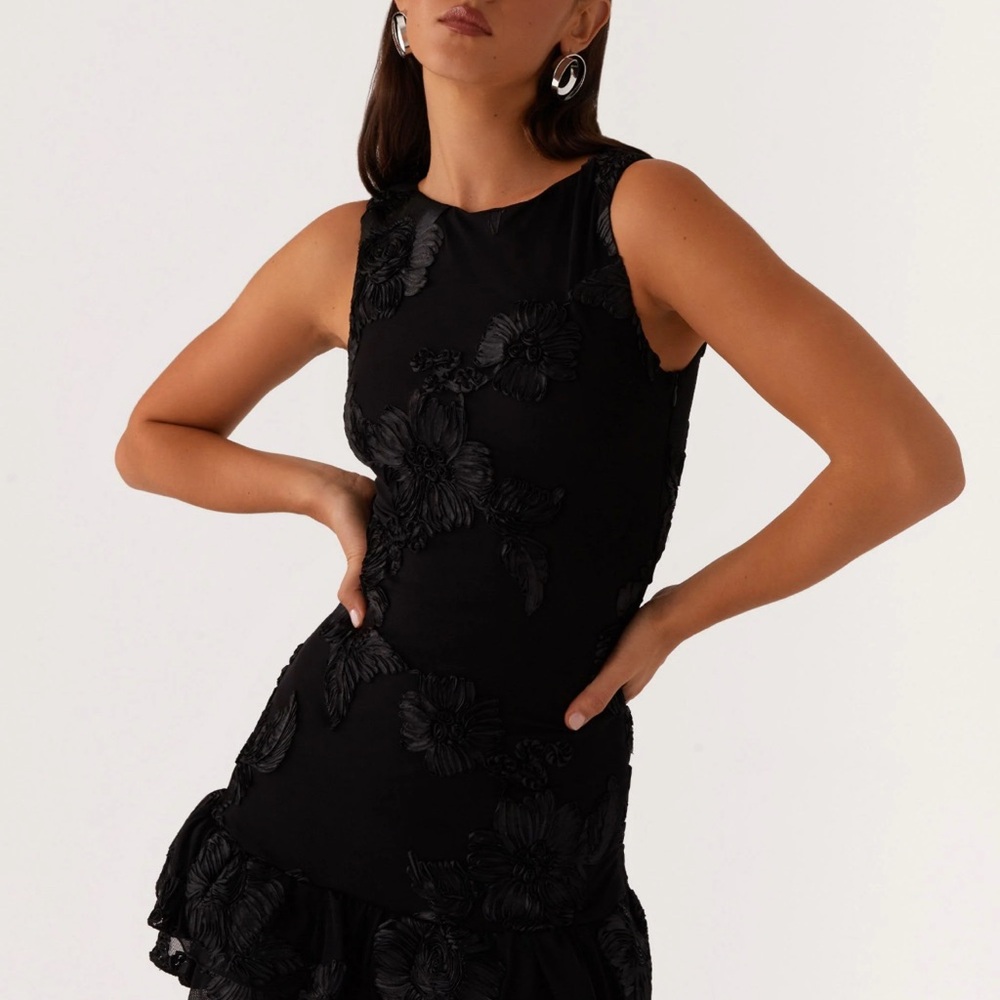 Peppermayo black mini dress